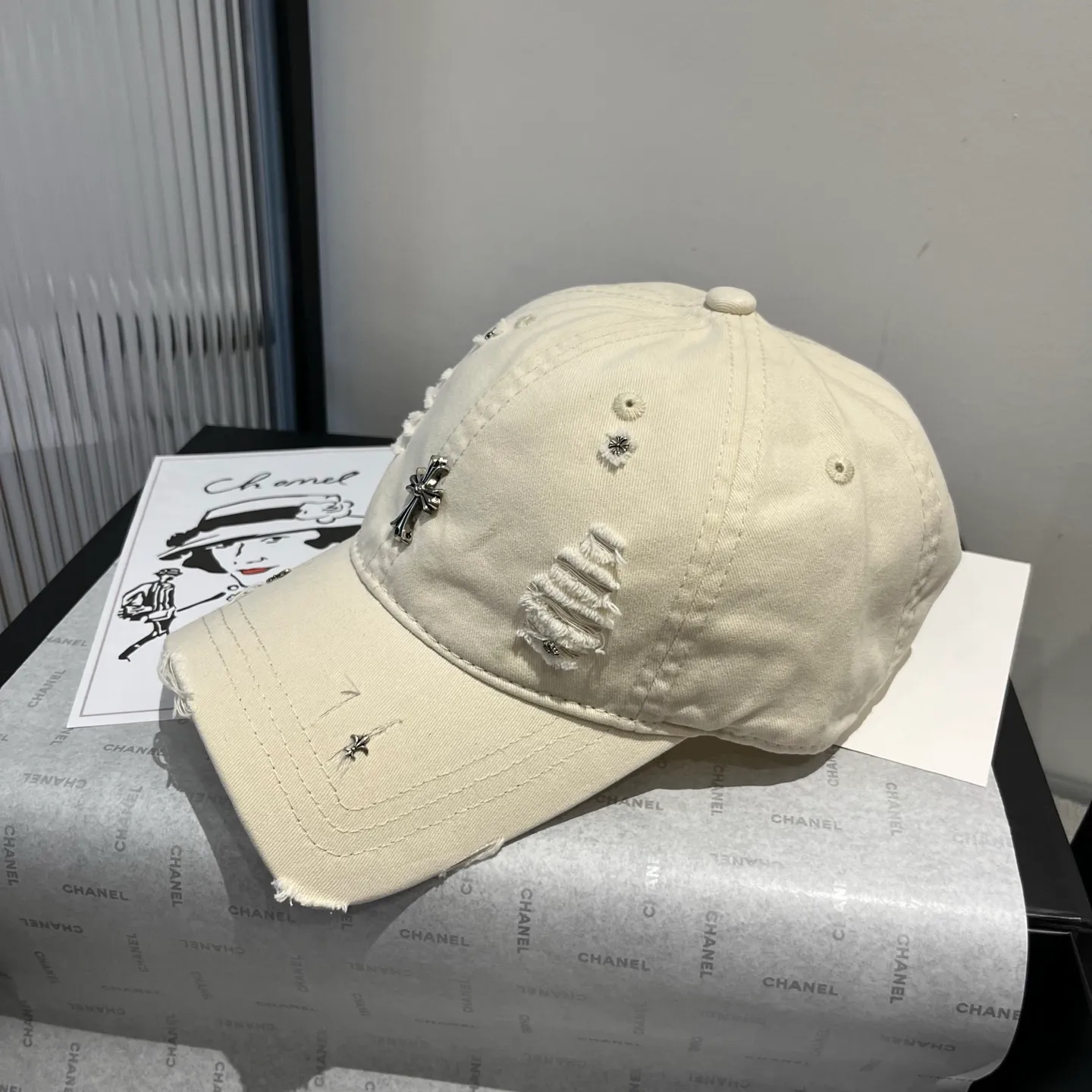 💰70¥ Croxin 2025 new peaked cap, unisex, head circumference 57cm